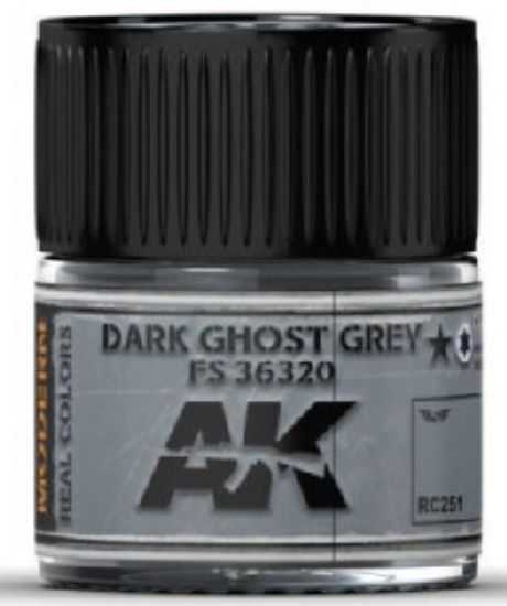 Picture of Real Colors: Dark Ghost Grey FS36320 Acrylic Lacquer Paint 10ml Bottle
