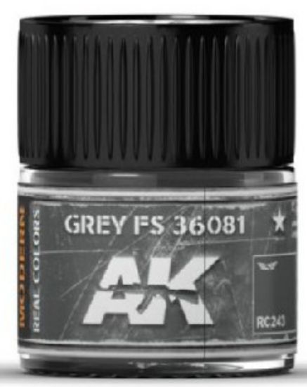 Picture of Real Colors: Grey FS36081 Acrylic Lacquer Paint 10ml Bottle