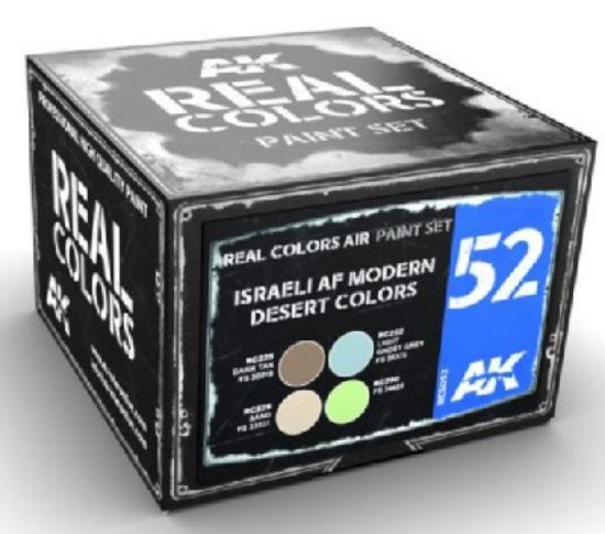 Picture of Real Colors: Israeli AF Modern Desert Acrylic Lacquer Paint Set (4) 10ml Bottles