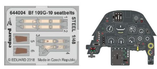 Picture of 1/48 Aircraft- Bf109G10 LooK for EDU (Photo-Etch & Resin)
