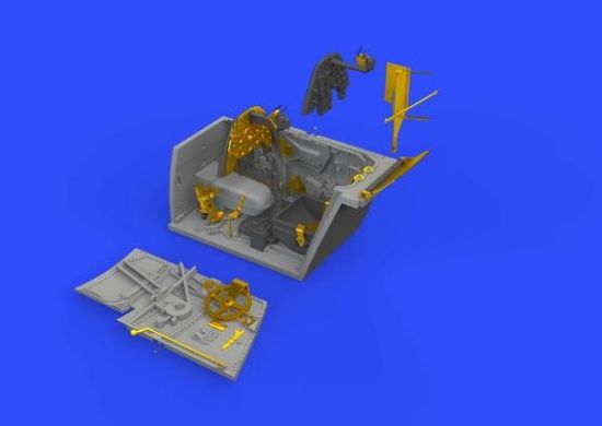 Picture of 1/48 Aircraft- Bf109G6/U4 Cockpit for TAM (Photo-Etch & Resin) (D)