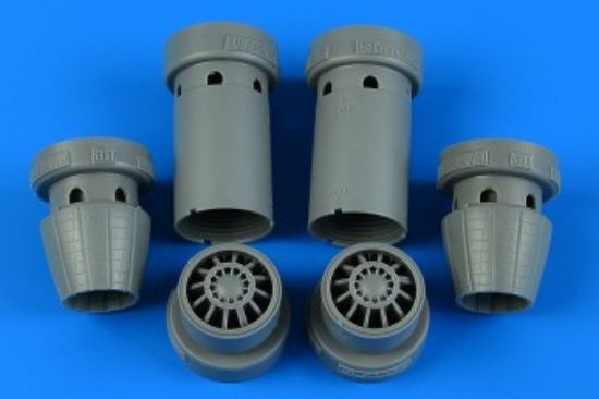 Picture of 1/48 F/A18E/F Super Hornet Exhaust Nozzles Opened For HBO (Resin)