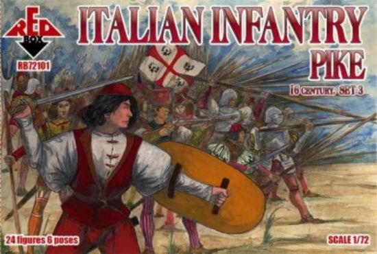 Picture of 1/72 Italian Infantry Pikemen XVI Century Set #3 (24)