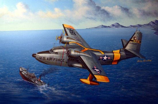 Picture of Trumpeter 1/48 HU-16A Albatross USAF Amphibian Aircraft 2821