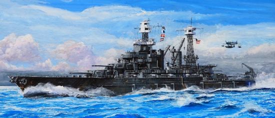 Picture of Trumpeter 1/700 USS Maryland BB-46 Battleship 1941 5769