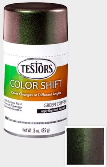 Picture of 3oz. Spray Color Shift Enamel Green Copper