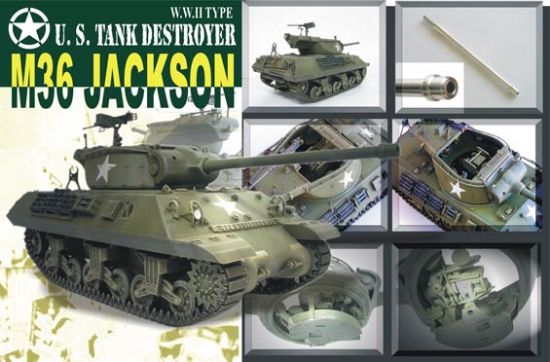 Picture of AFV Club US M36 Jackson Tank Destroyer -- Plastic Model Tank Kit --