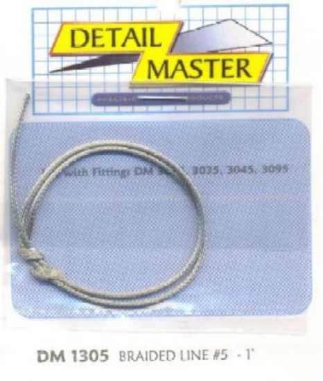 Picture of Detail Master 1/24 Braided Line #5,.060"