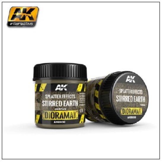 Picture of Diorama Series: Splatter Effects Stirred Earth, 100ml by AK Interact