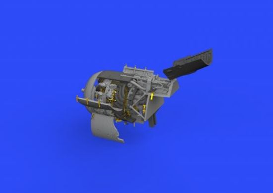 Picture of 1/48 Aircraft- Fw190A4 Engine & Fuselage Guns for EDU (Photo-Etch & Resin)