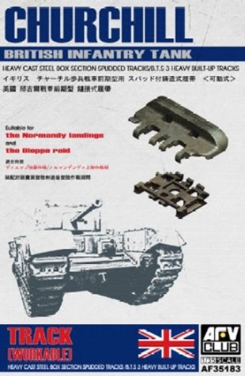 Picture of Accessoires-Churchill B.T.S 3 Heavy Built Up Workable Track- 1/35 -AFV