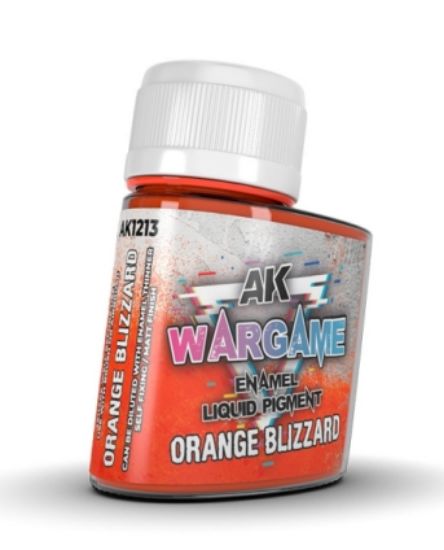 Picture of Wargame Liquid Pigment: Orange Blizzard Enamel 35ml Bottle