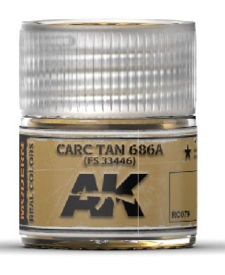 Picture of Real Colors: Carc Tan 686A Acrylic Lacquer Paint 10ml Bottle