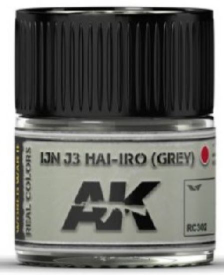 Picture of Real Colors: IJN J3 HAI-IRO (Grey) Acrylic Lacquer Paint 10ml Bottle