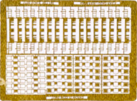 Picture of 1/700 40mm Mount Rails & Shields (Destroyers to Battleships)