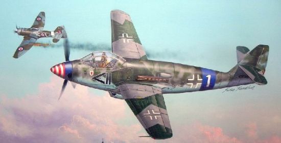 Picture of Trumpeter Messerschmitt ME509 1/48