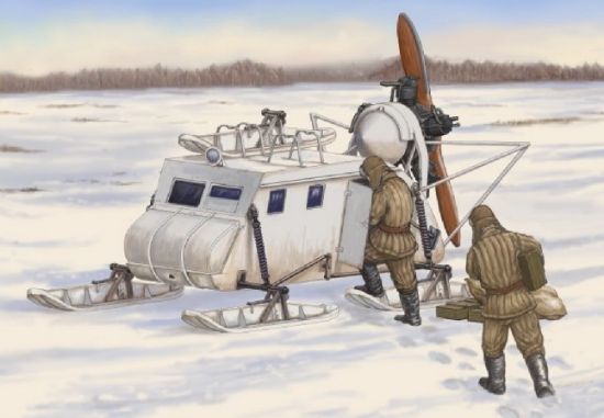 Picture of Trumpeter 1/35 Soviet NKL-16 Armored Aerosan 2337
