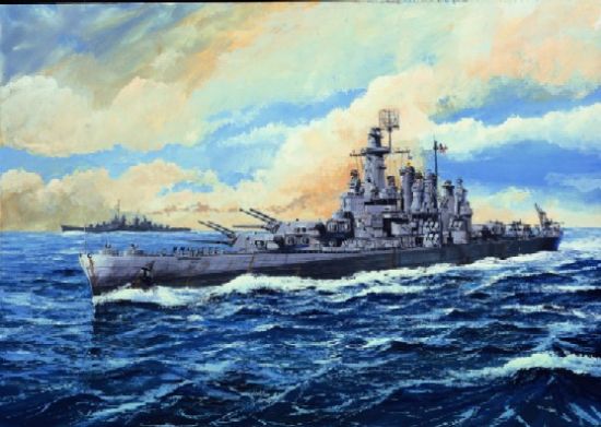 Picture of Trumpeter 1/700 USS Washington BB-56 Battleship TSM05735