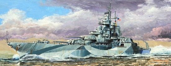 Picture of Trumpeter 1/700 USS West Virginia BB-48 Battleship 1945 5772