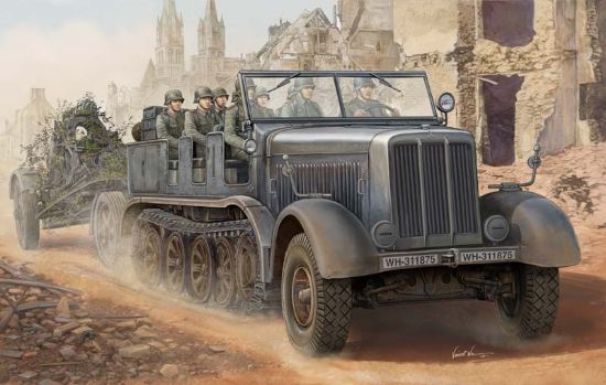 Picture of Trumpeter German SdKfz 8 12-Ton Heavy Halftrack 1/35