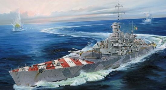 Picture of Trumpeter models 5777 1:700 RN Roma Italian Navy Battleship 1943