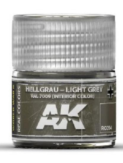 Picture of Real Colors: Light Grey RAL7009 (Interior) Acrylic Lacquer Paint 10ml Bottle