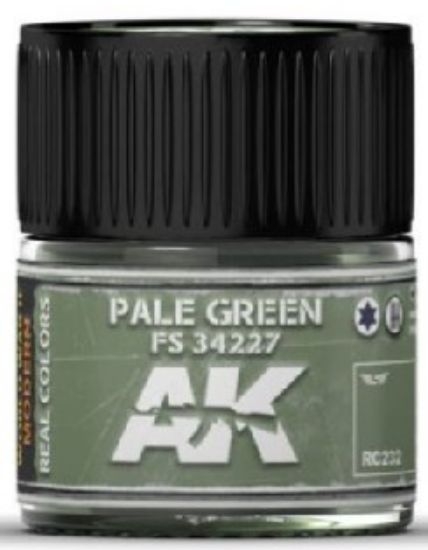 Picture of Real Colors: Pale Green FS34227 Acrylic Lacquer Paint 10ml Bottle