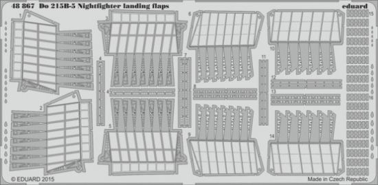 Picture of 1/48 Aircraft- Do215B5 Night Fighter Landing Flaps for ICM (D)