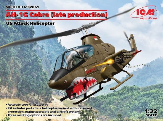 Picture of 1/32 US Army AH1G Cobra Late Production Attack Helicopter