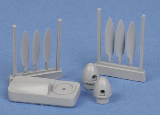 Picture of 1/72 Ju88G6 VS11 Wooden Type Propeller w/Jig Tool for HSG