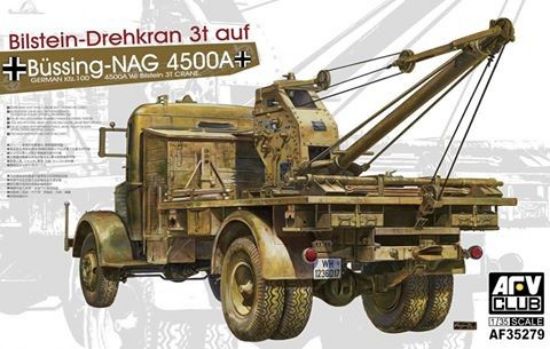 Picture of AFV Club German Kfz100 L4500A with Bilstein 3T Crane -- Plastic