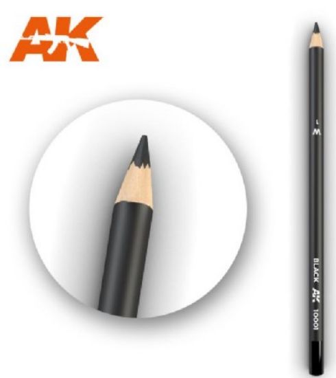 Picture of Weathering Pencils: Black (5/Bx)