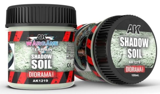 Picture of Wargame Terrain Diorama Series: Shadow Soil Texture Acrylic 100ml Bottle