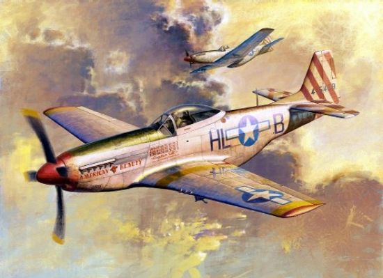 Picture of P-51D Mustang, 1/32 by Trumpeter, Model Airplane