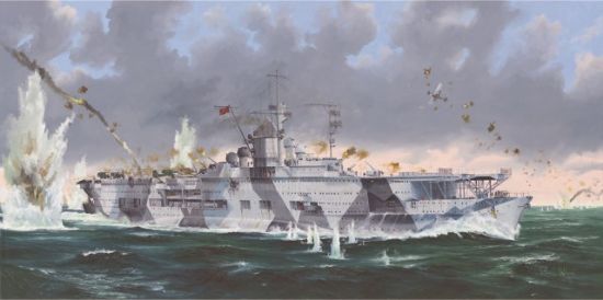 Picture of German Graf Zeppelin Aircraft Carrier, 1/350 by Trumpeter, Model Shi