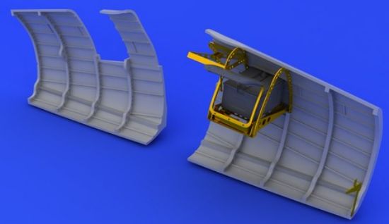 Picture of 1/48 Aircraft- Spitfire Mk V Radio Compartment for ARX (Photo-Etch & Resin)