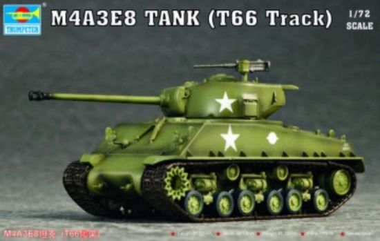 Picture of Trumpeter 1:72 - Sherman M4A3E8 (T66 Track)