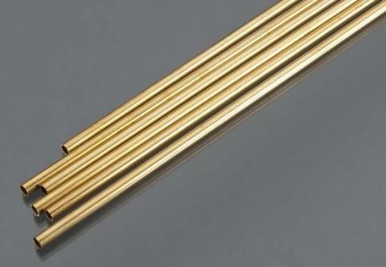 Picture of K & S 1147 Single Round Brass Tube 3/16x36