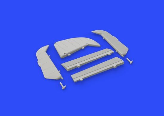 Picture of 1/48 Aircraft- Bf109FG Control Surfaces for EDU (Photo-Etch & Resin)(D)