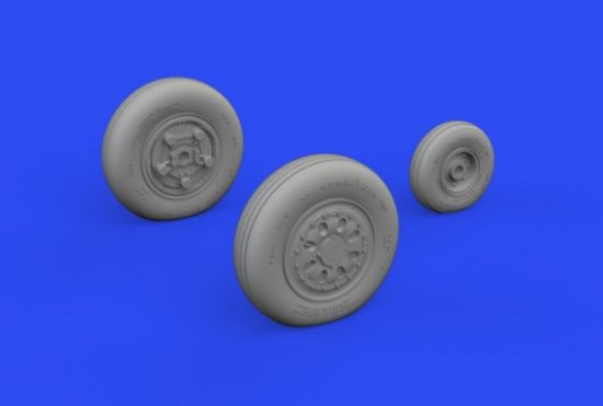 Picture of 1/48 Aircraft- F15C/D/J/N Wheels for LNR (Mask & Resin)