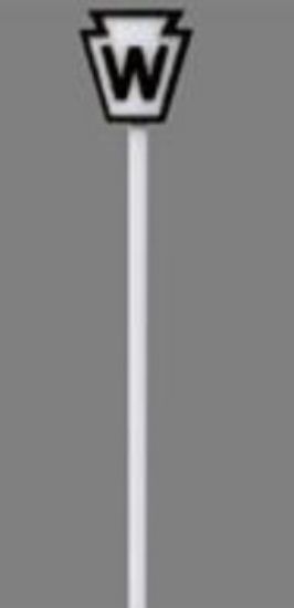Picture of HO PRR Keystone Whistle Post (18)