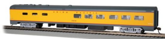 Picture of HO 85â€™ Smooth-Side Dining Car w/Lighted Interior Union Pacific #3610