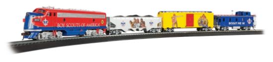 Picture of HO BSA All American Train Set (Boy Scouts of America)