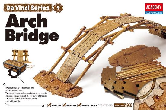 Picture of DaVinci Arch Bridge (Approx 18"L) (Snap)