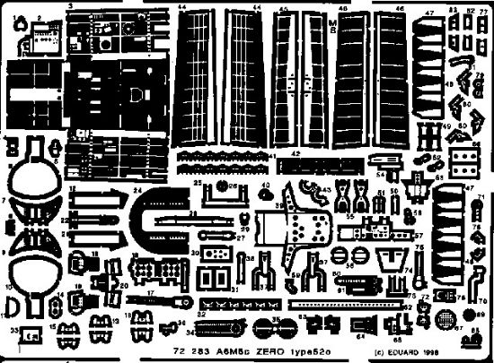 Picture of Mitsubishi A6M5c Zero Type 52 (designed to Be Assembled