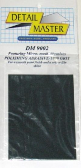 Picture of Detail Master Polishing Abrasive 1800 Grit (4''x3'') Hand Tool 9002