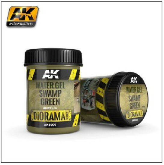 Picture of Diorama Series: Water Gel Swamp Green, 250ml by AK Interactive
