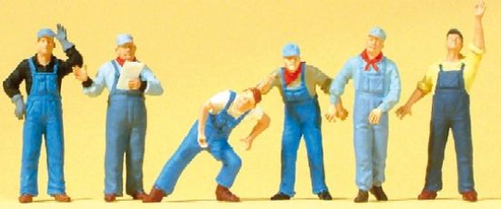 Picture of Preiser Figures Preiser 10547 US Railway Personnel