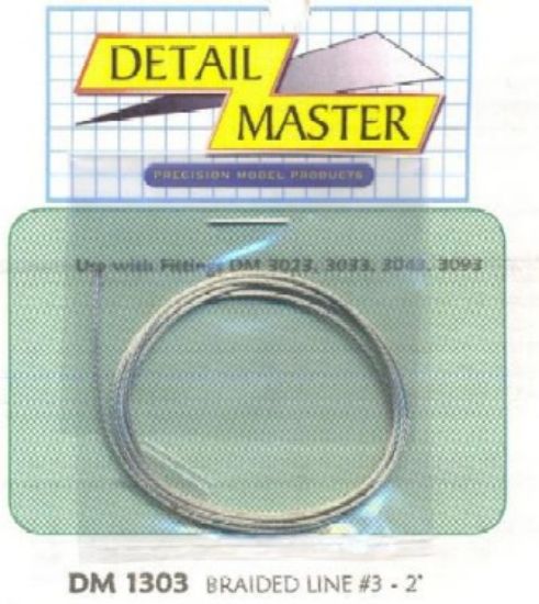 Picture of Detail Master 1/24 Braided Line #3, 035"