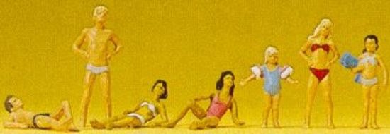 Picture of Preiser 10308 Children and Youths at The Pool